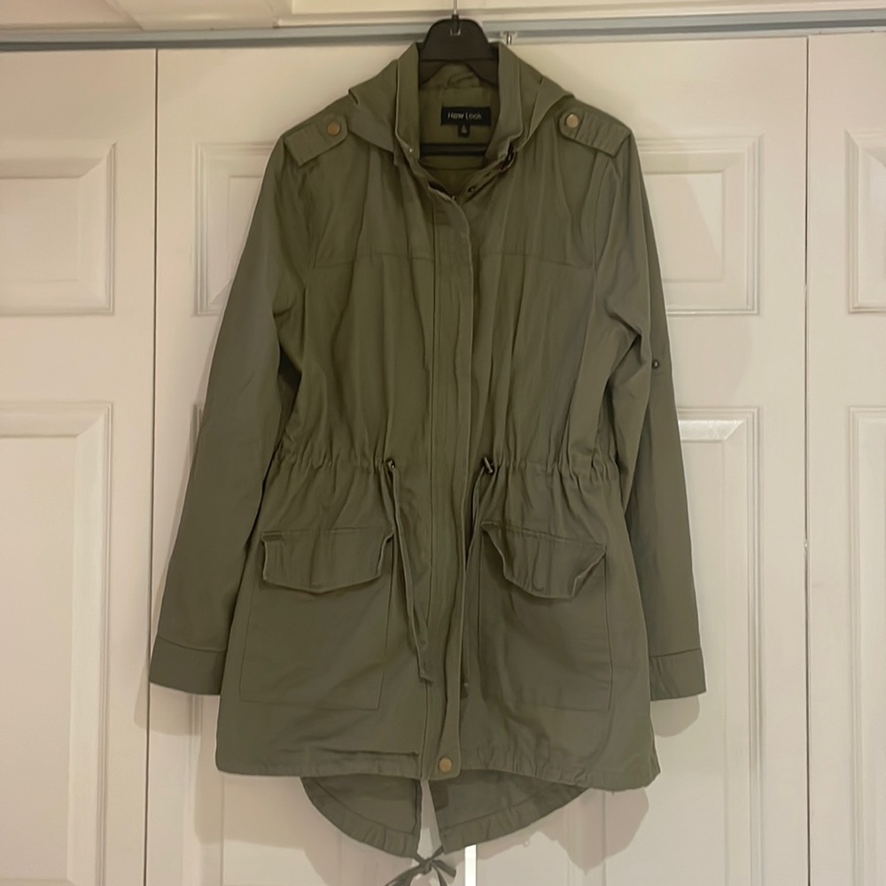 Khaki olive green light jacket